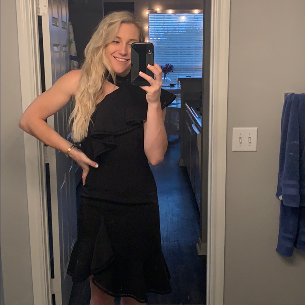 Black off the Shoulder Dress